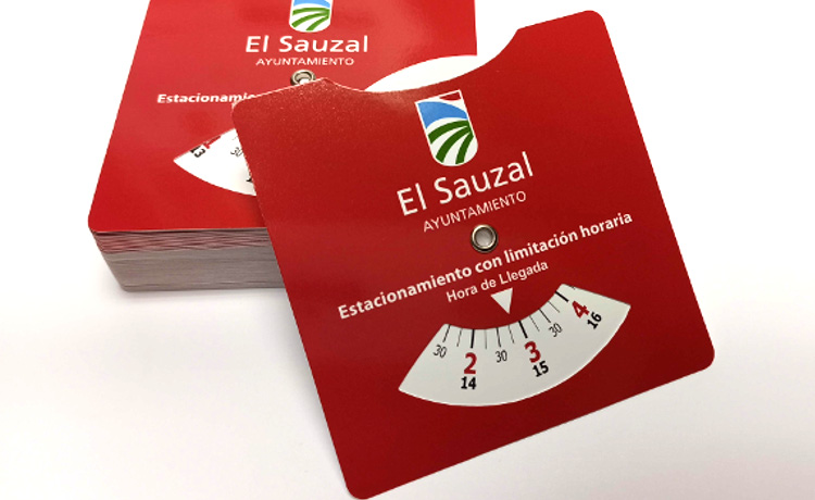 Disco Horario de Estacionamiento